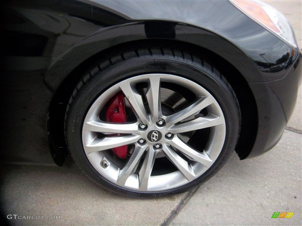 2011 Genesis Coupe 3.8 Grand Touring - Bathurst Black / Black Leather photo #4