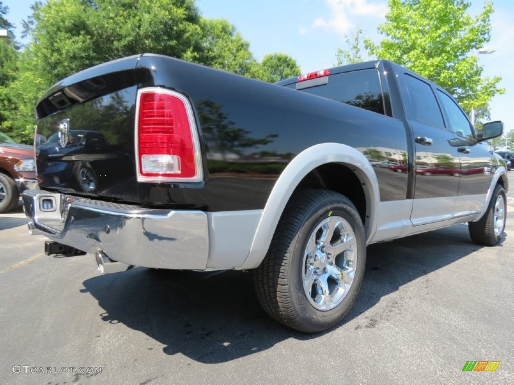 Black 2013 Ram 1500 Laramie Crew Cab Exterior Photo #82331293