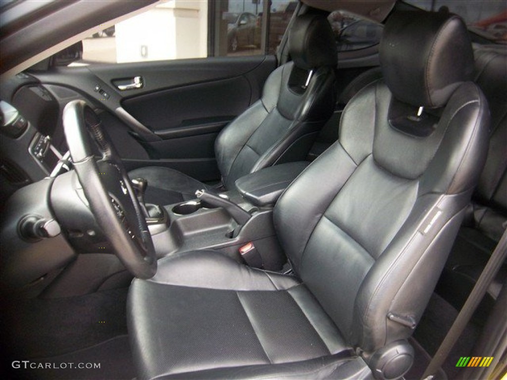 2011 Genesis Coupe 3.8 Grand Touring - Bathurst Black / Black Leather photo #14