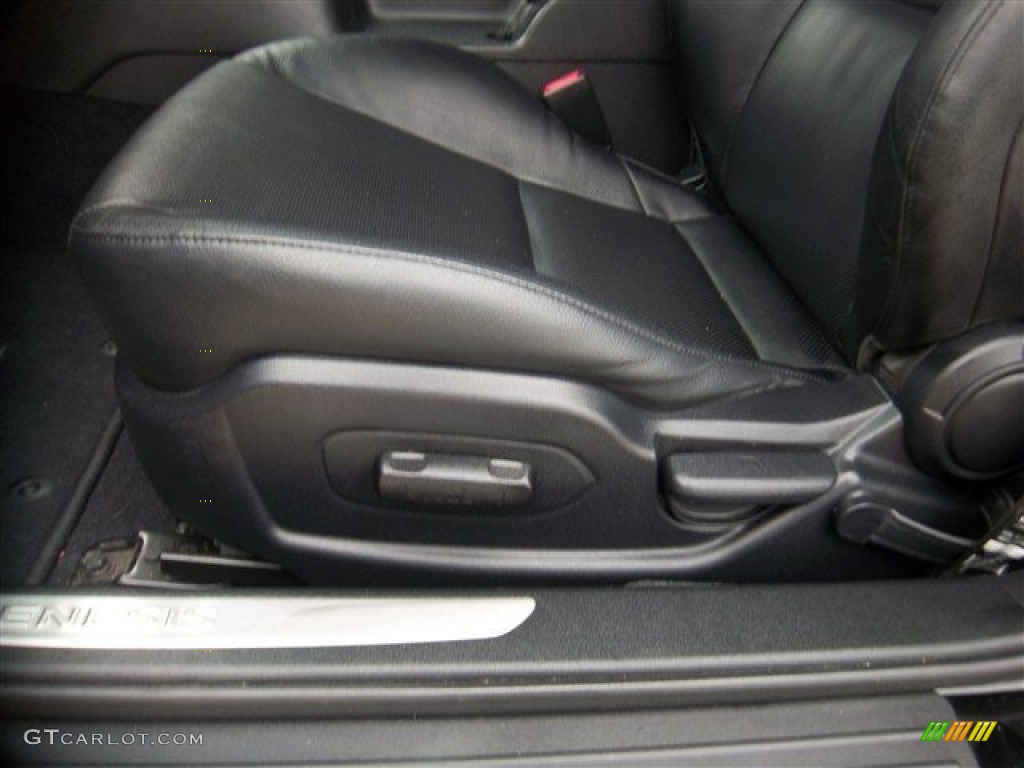 2011 Genesis Coupe 3.8 Grand Touring - Bathurst Black / Black Leather photo #19