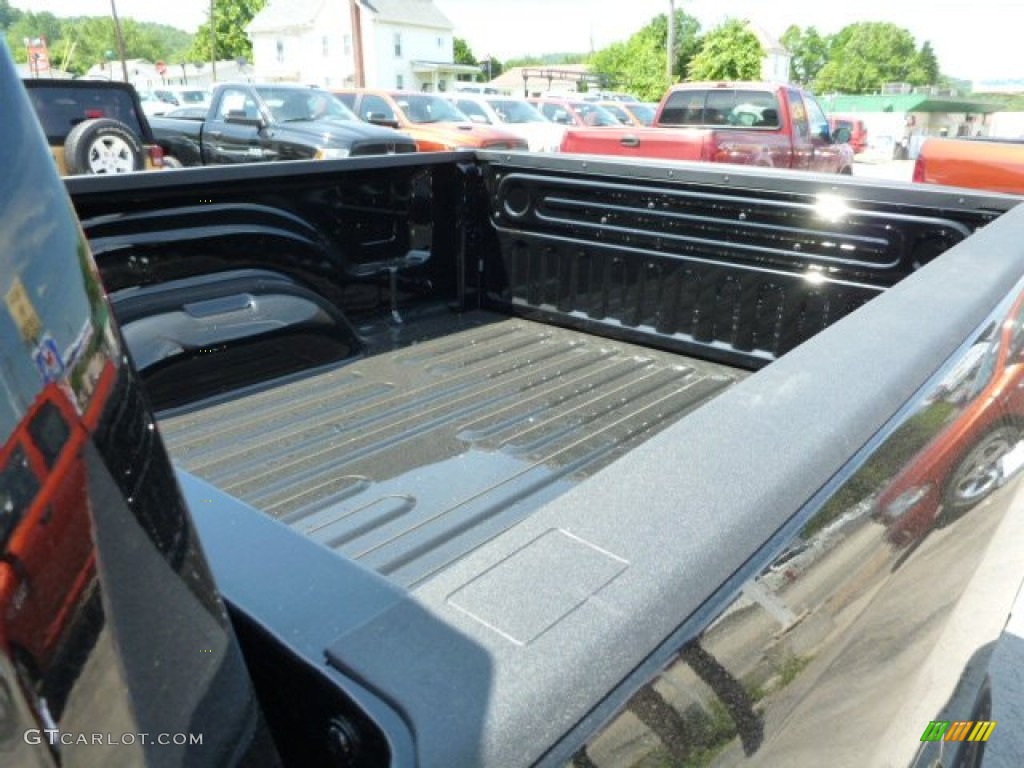 2013 1500 Express Regular Cab 4x4 - Black / Black/Diesel Gray photo #13