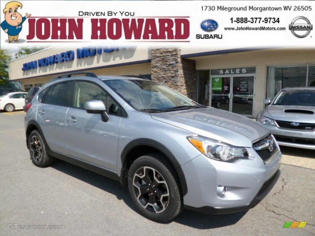 2013 XV Crosstrek 2.0 Limited - Ice Silver Metallic / Black photo #1