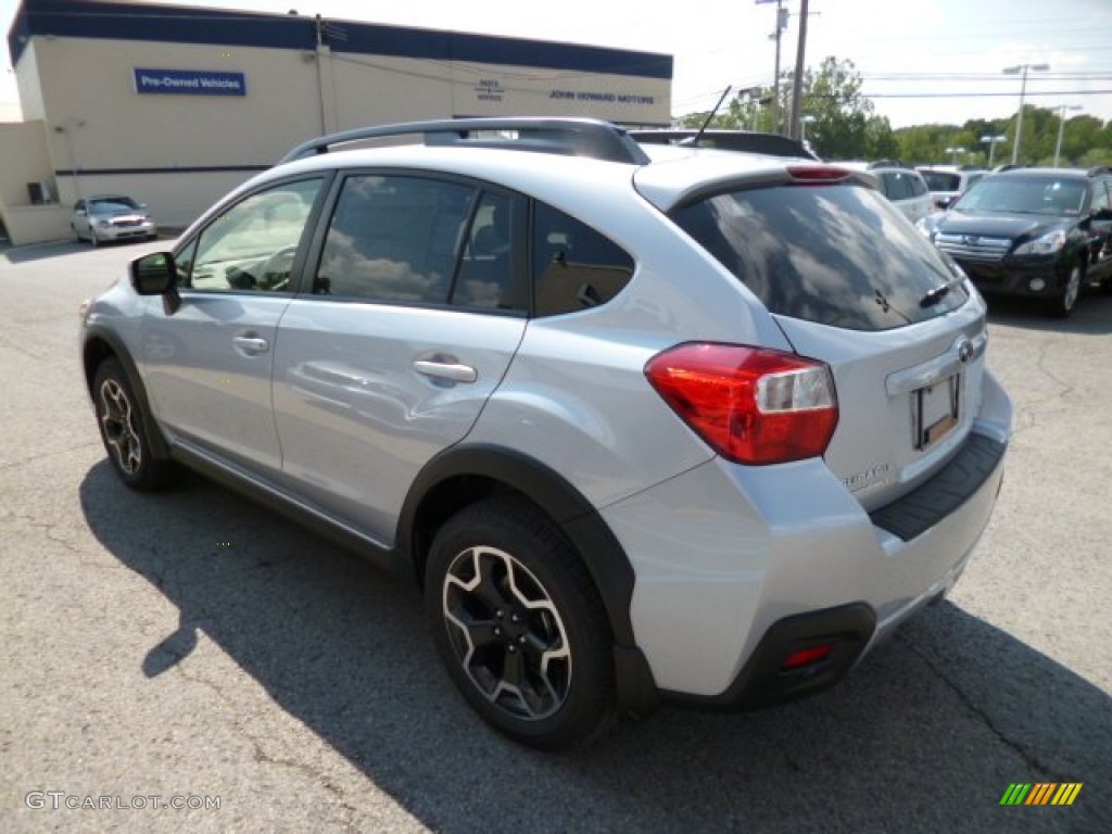 2013 XV Crosstrek 2.0 Limited - Ice Silver Metallic / Black photo #5