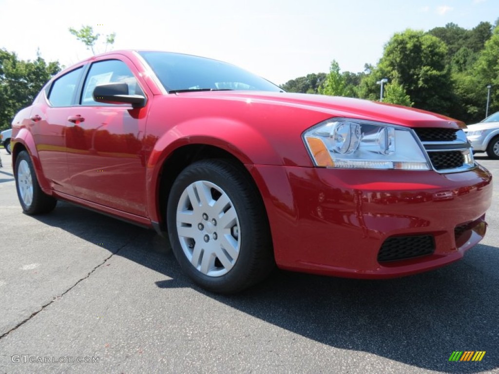 2013 Avenger SE - Redline 2-Coat Pearl / Black photo #4