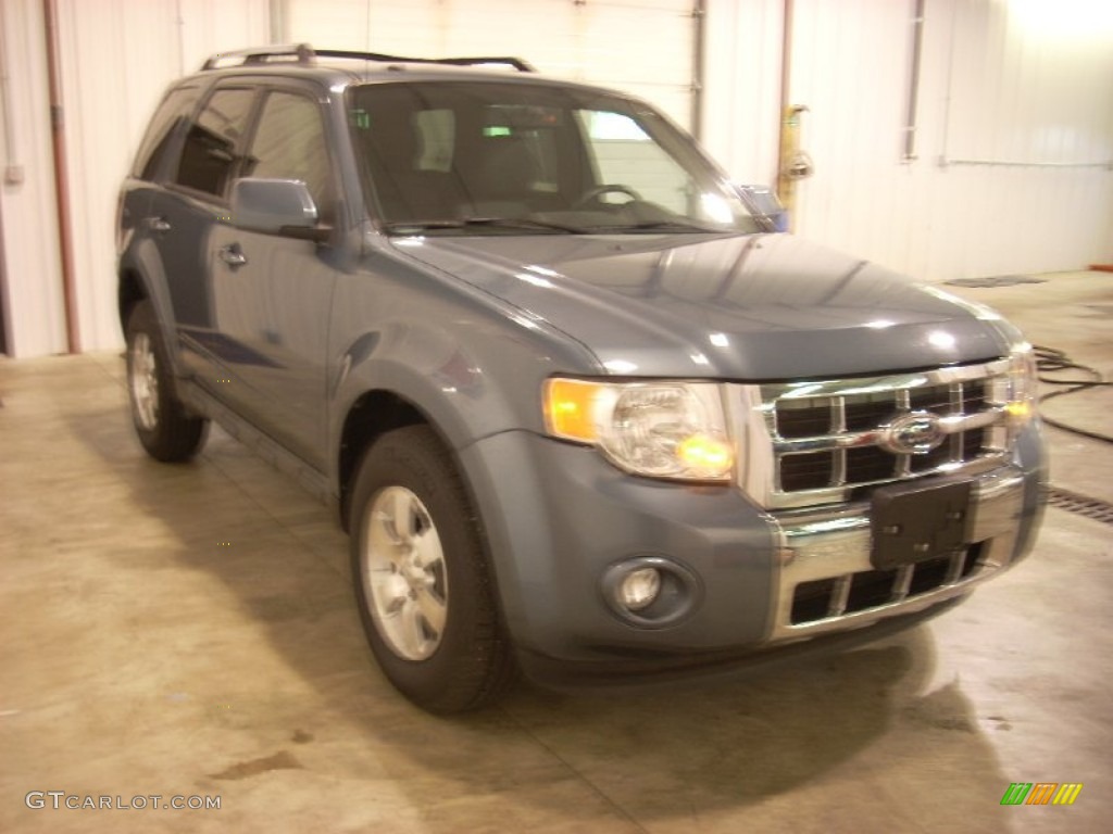 2010 Escape Limited V6 4WD - Steel Blue Metallic / Charcoal Black photo #19