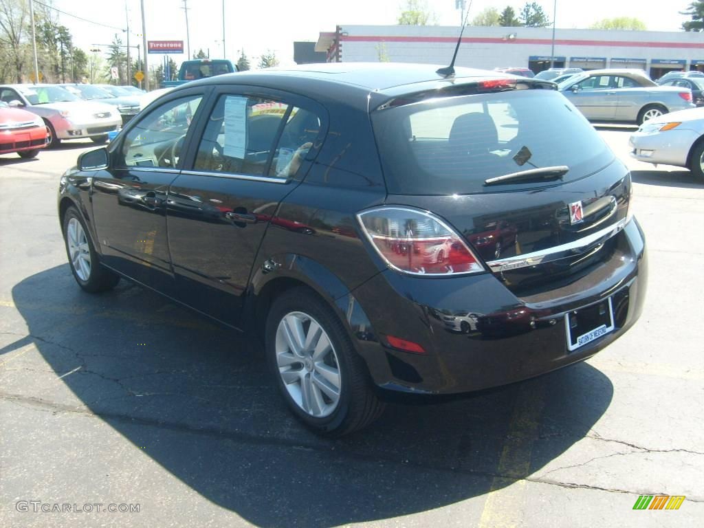 2008 Astra XR Sedan - Black Sapphire / Charcoal photo #3