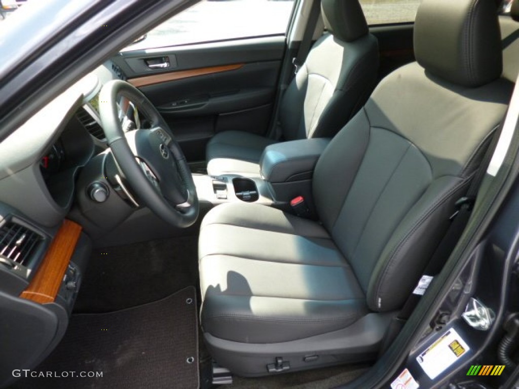 Black Interior 2014 Subaru Outback 3.6R Limited Photo #82333486