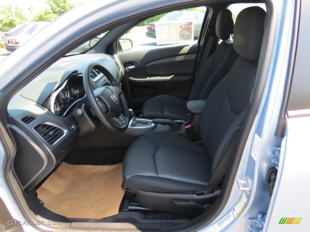 2013 Avenger SE V6 - Crystal Blue Pearl / Black photo #6