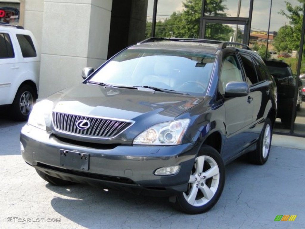 2004 RX 330 AWD - Black Forest Green Pearl / Light Gray photo #1
