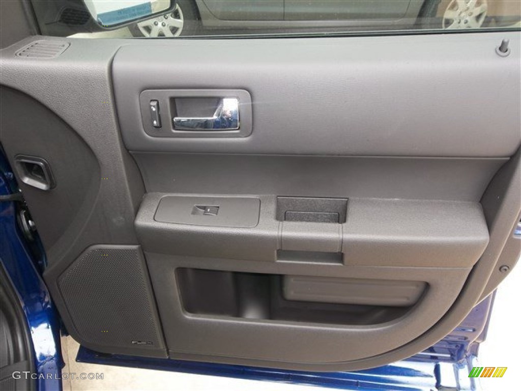 2014 Ford Flex SE Charcoal Black Door Panel Photo #82335113