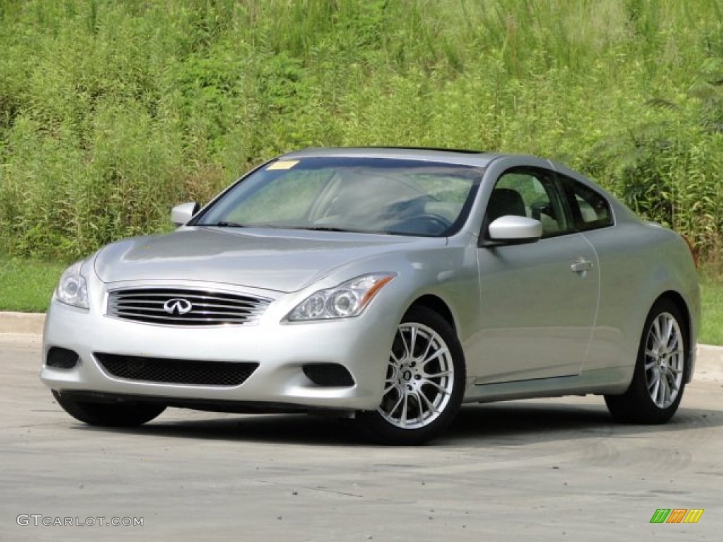Liquid Platinum Silver 2008 Infiniti G 37 S Sport Coupe Exterior Photo #82335257