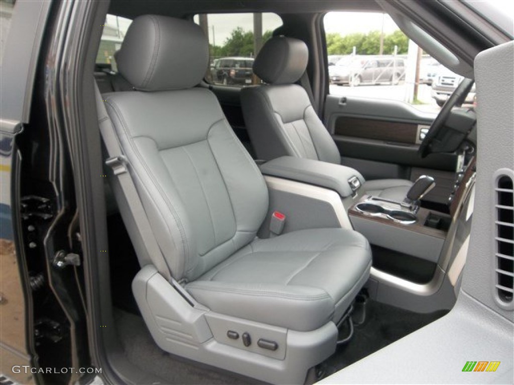 2013 Ford F150 Lariat SuperCrew Front Seat Photo #82336571