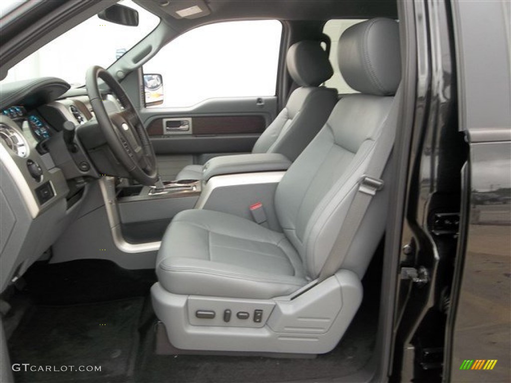 2013 Ford F150 Lariat SuperCrew Front Seat Photo #82336803