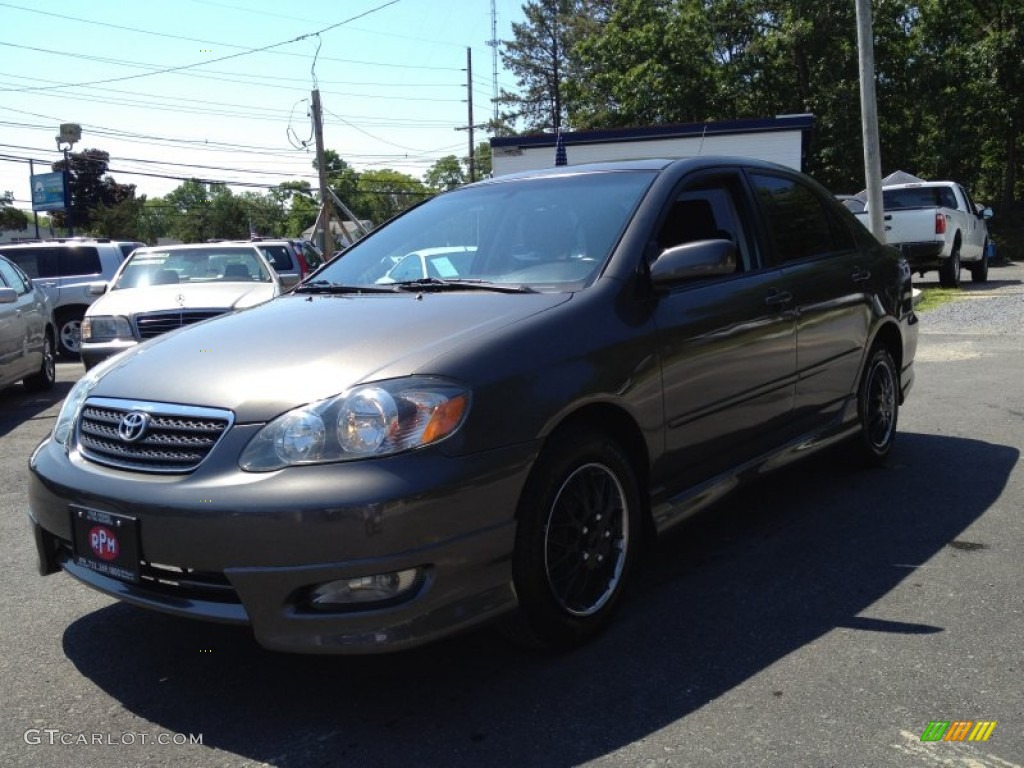 2006 Corolla S - Phantom Gray Pearl / Dark Charcoal photo #1