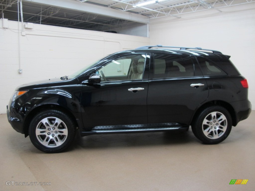 Formal Black Pearl 2007 Acura MDX Technology Exterior Photo #82339067