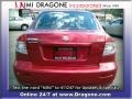 Crimson Red Metallic - SX4 Sedan LE Popular Package Photo No. 7