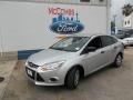 2013 Ingot Silver Ford Focus S Sedan  photo #2