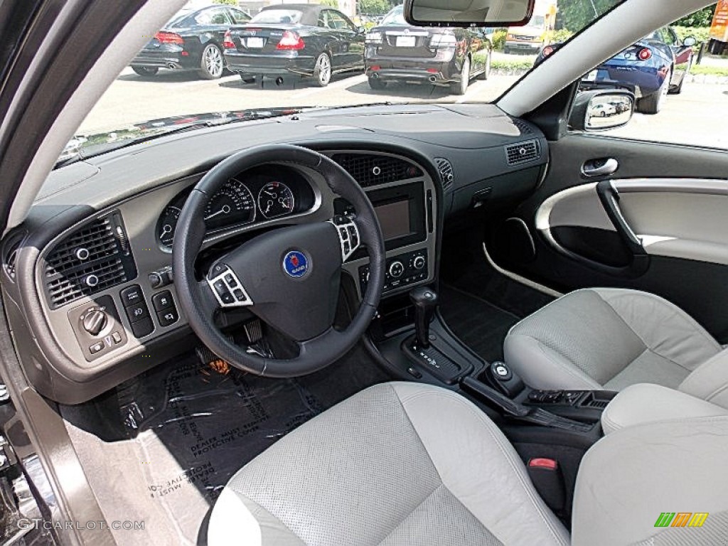 Parchment Interior 2008 Saab 9-5 Aero SportCombi Photo #82339676