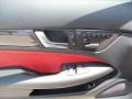 2013 Mercedes-Benz C AMG Classic Red/Black Interior Door Panel Photo