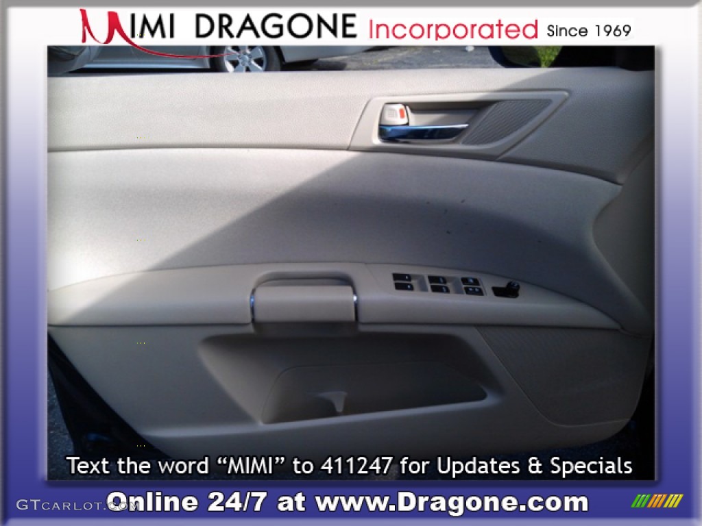 2010 Kizashi SE - Deep Sea Blue Metallic / Black photo #11