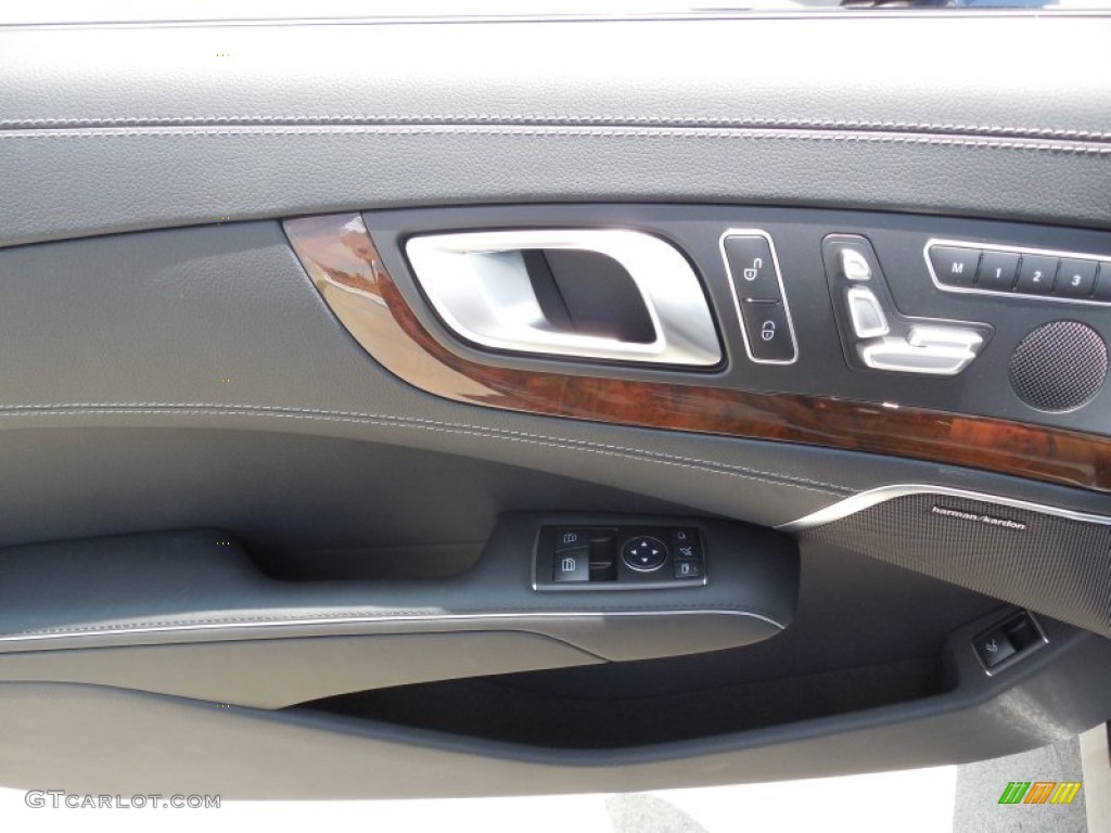 2013 Mercedes-Benz SL 550 Roadster Black Door Panel Photo #82340674