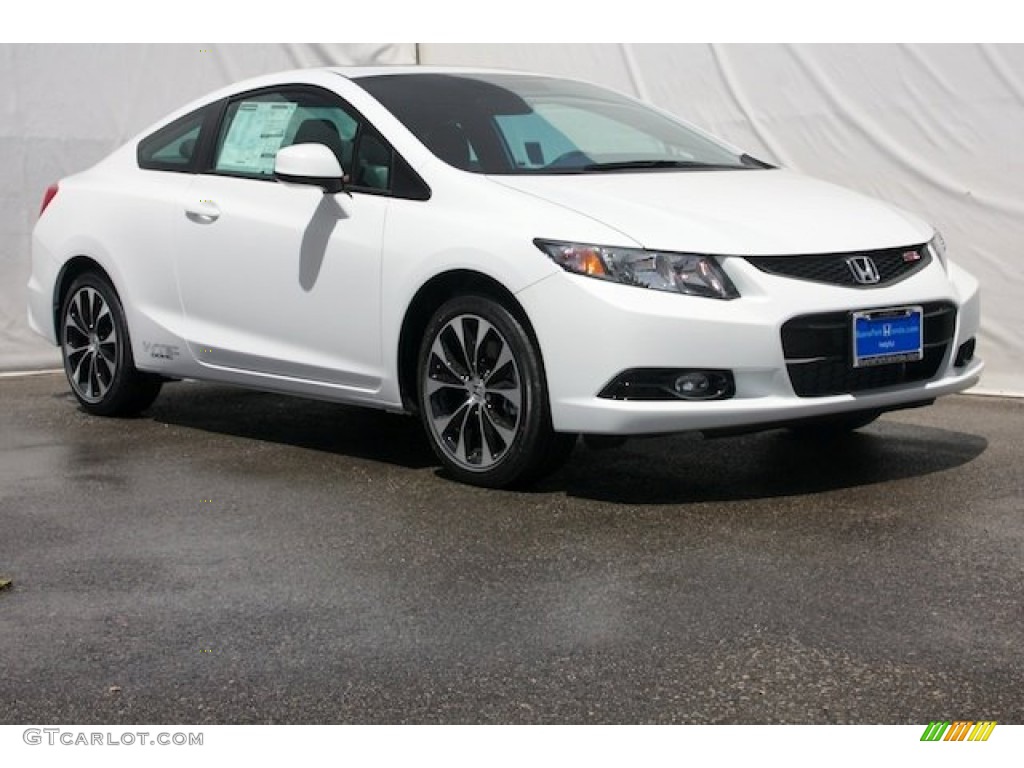 2013 Taffeta White Honda Civic Si Coupe 82325493 Gtcarlot