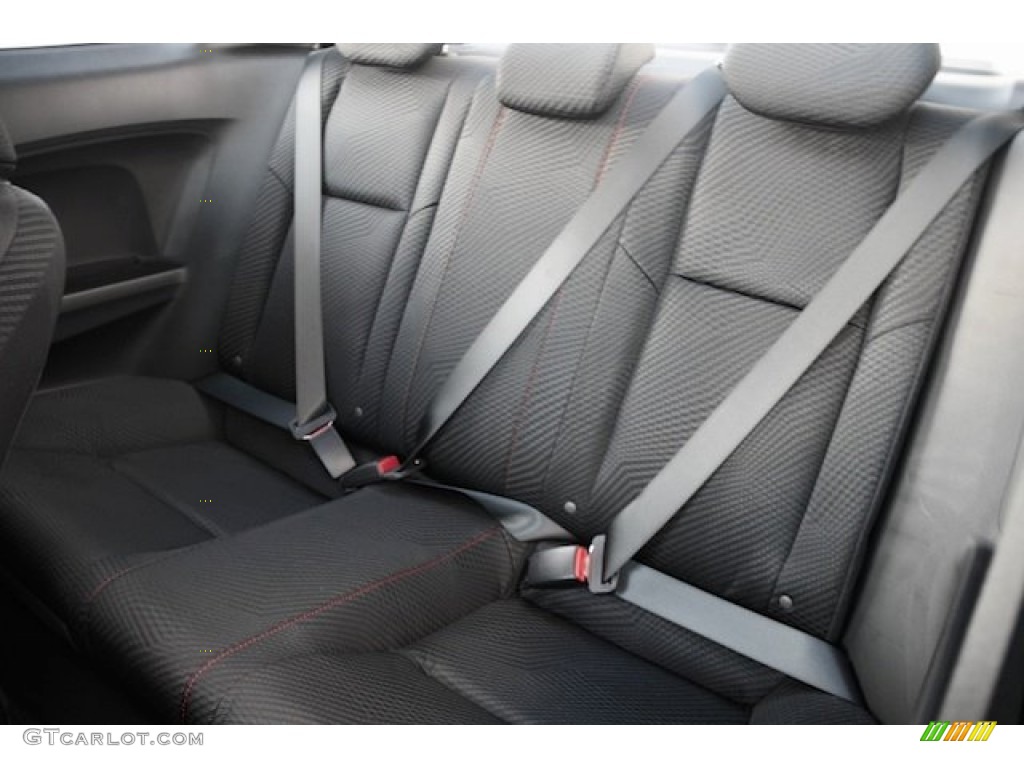 Black Interior 2013 Honda Civic Si Coupe Photo #82341188