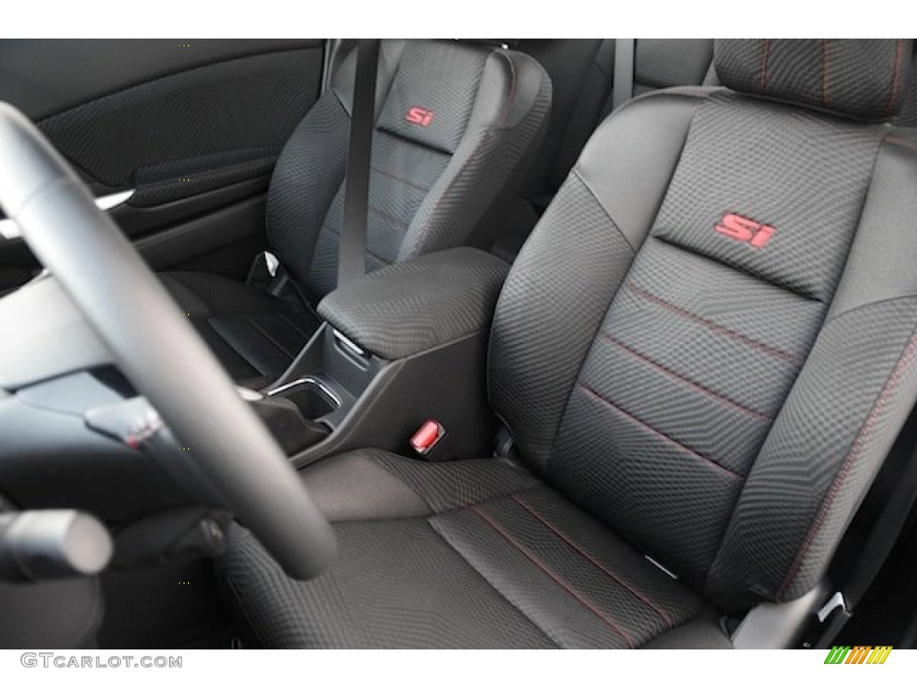 2013 Honda Civic Si Coupe Front Seat Photo #82341236