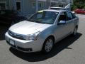 2010 Ingot Silver Metallic Ford Focus SEL Sedan  photo #3