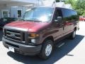 Royal Red Metallic - E Series Van E350 Super Duty XL Extended Passenger Photo No. 3