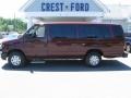 Royal Red Metallic - E Series Van E350 Super Duty XL Extended Passenger Photo No. 4