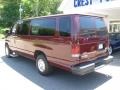 2009 Royal Red Metallic Ford E Series Van E350 Super Duty XL Extended Passenger  photo #5