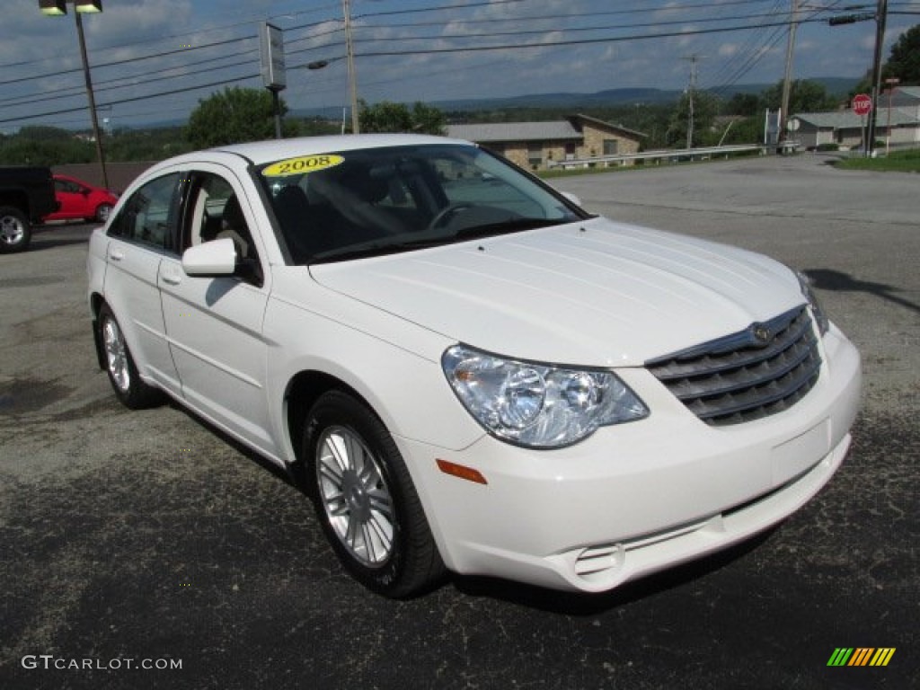 Stone White 2008 Chrysler Sebring Touring Sedan Exterior Photo #82343720