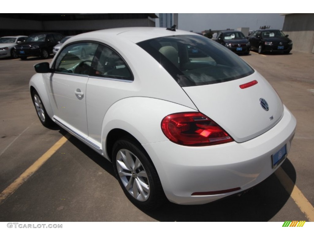 2013 Beetle TDI - Candy White / Beige photo #5