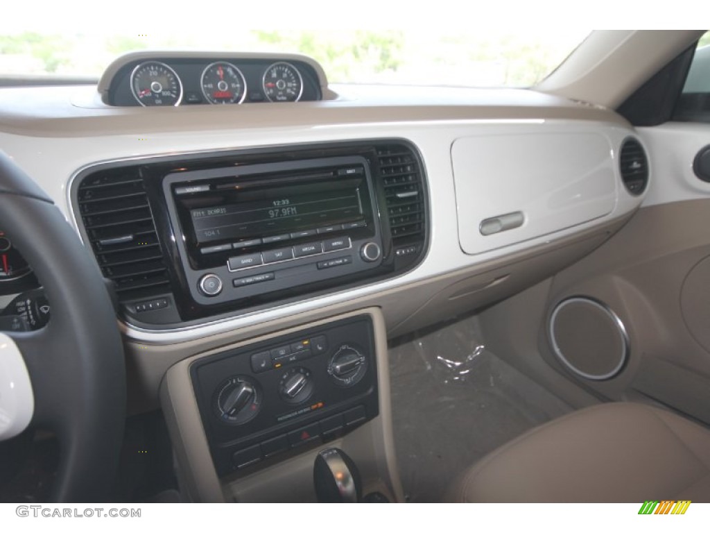 2013 Beetle TDI - Candy White / Beige photo #13