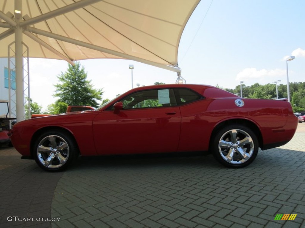 2013 Challenger R/T Plus - Redline 3-Coat Pearl / Dark Slate Gray photo #2