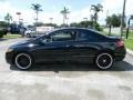 2007 Nighthawk Black Pearl Honda Civic LX Coupe  photo #6