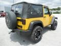 2008 Detonator Yellow Jeep Wrangler X 4x4  photo #8