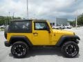 2008 Detonator Yellow Jeep Wrangler X 4x4  photo #9