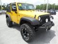 2008 Detonator Yellow Jeep Wrangler X 4x4  photo #10