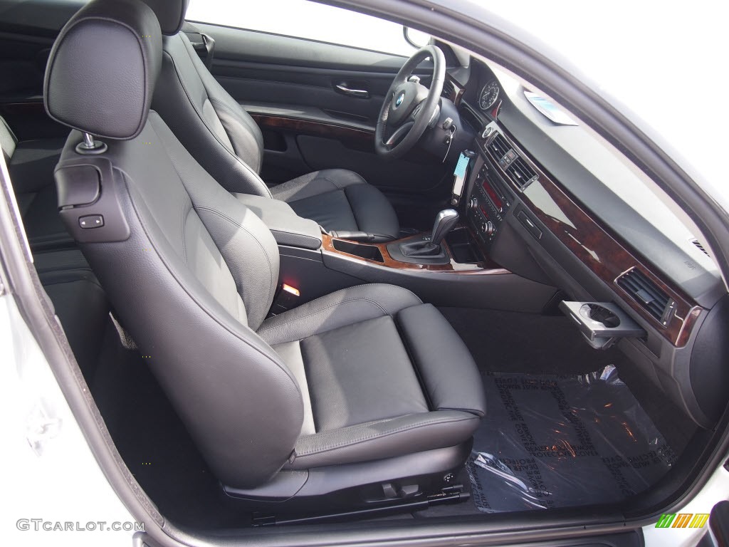 2010 3 Series 335i xDrive Coupe - Titanium Silver Metallic / Black photo #3