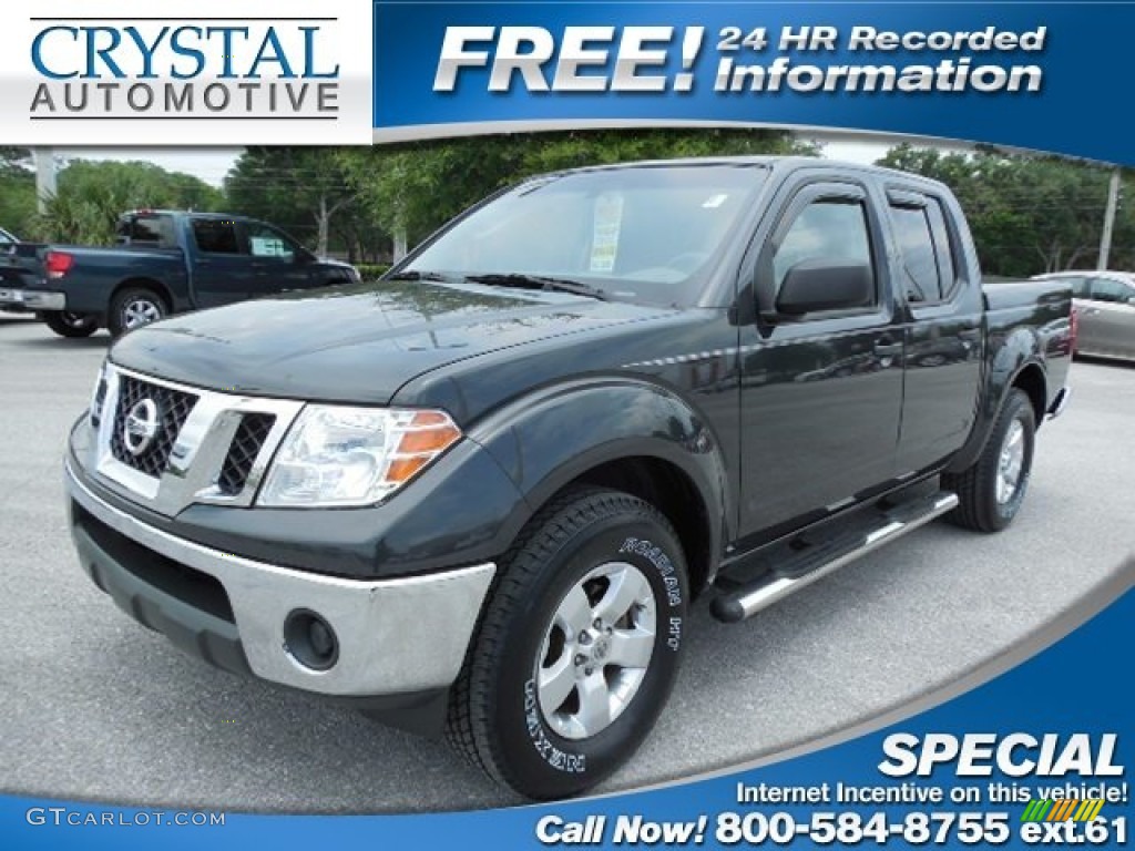 2010 Frontier SE Crew Cab - Night Armor Metallic / Graphite photo #1