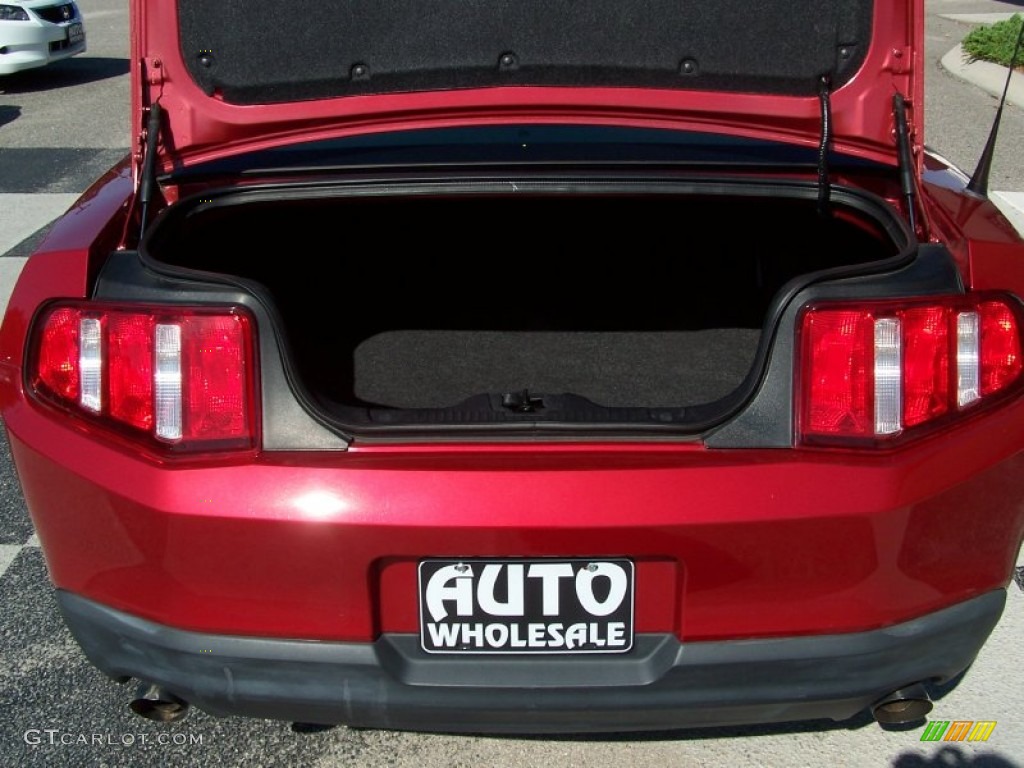 2011 Mustang V6 Coupe - Red Candy Metallic / Stone photo #5