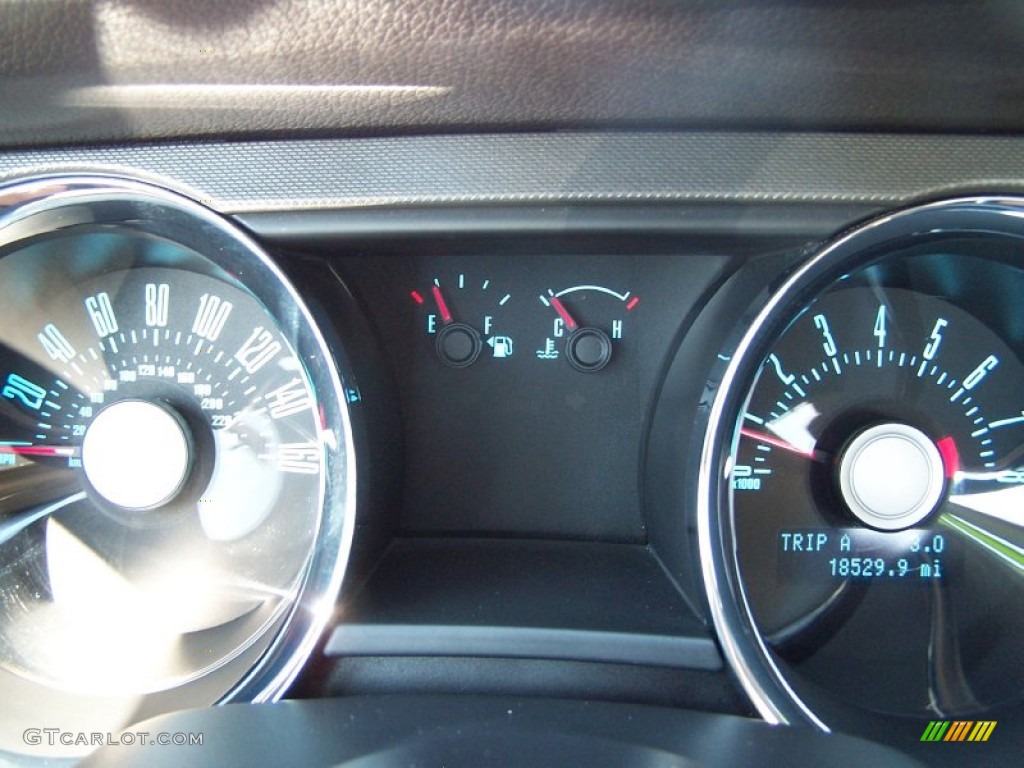 2011 Mustang V6 Coupe - Red Candy Metallic / Stone photo #16