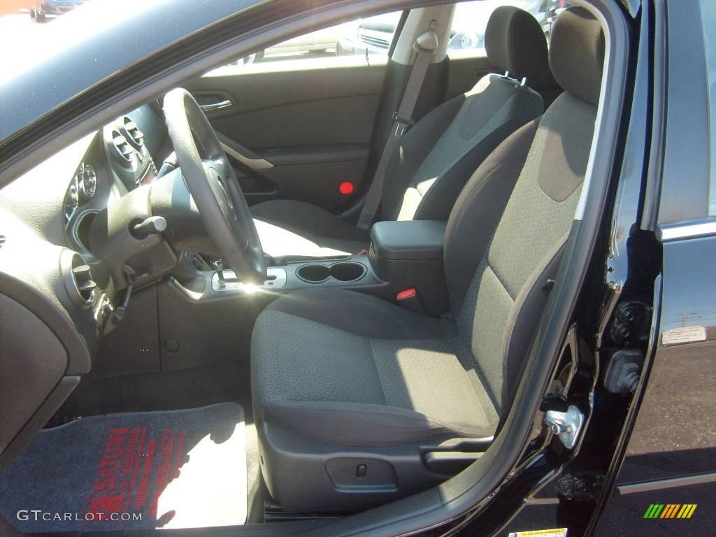 2007 G6 V6 Sedan - Black / Ebony photo #10