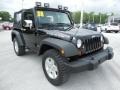 Black 2008 Jeep Wrangler Rubicon 4x4 Exterior