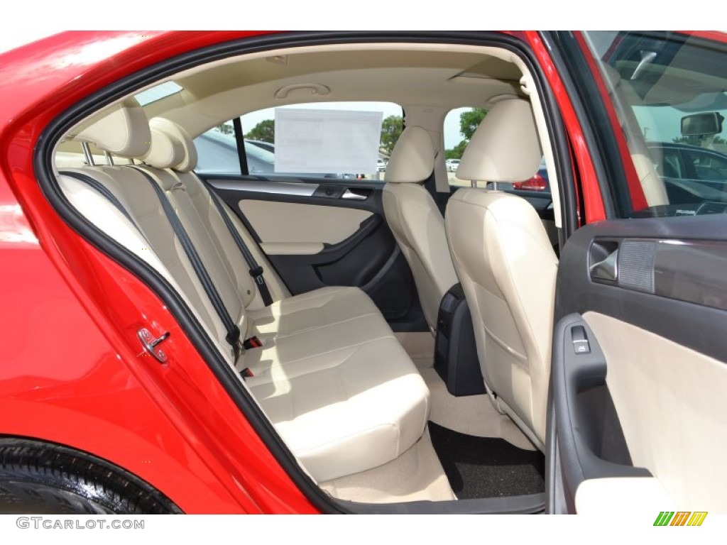 Cornsilk Beige Interior 2013 Volkswagen Jetta TDI Sedan Photo #82351940