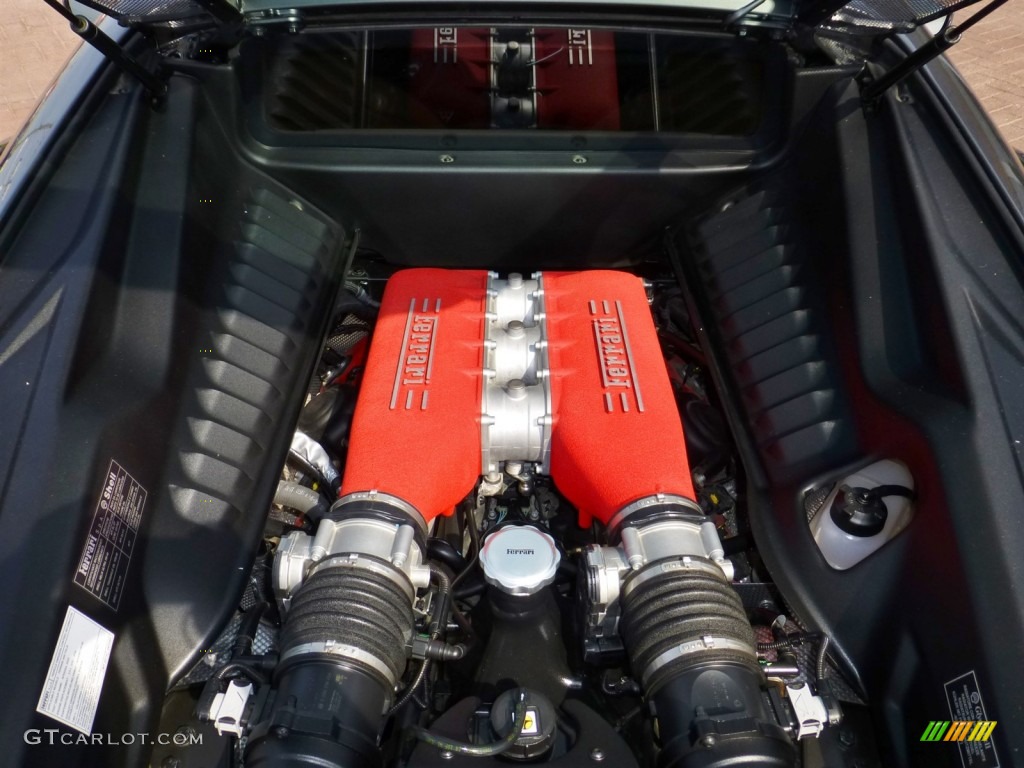 2010 Ferrari 458 Italia 4.5 Liter GDI DOHC 32-Valve VVT V8 Engine Photo #82352189