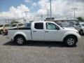 2013 Glacier White Nissan Frontier SV V6 Crew Cab 4x4  photo #8