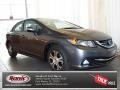 Polished Metal Metallic 2013 Honda Civic Hybrid-L Sedan